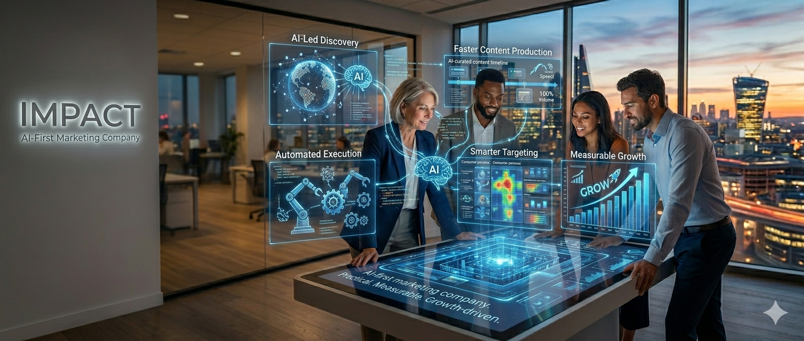 AI-first marketing team visual